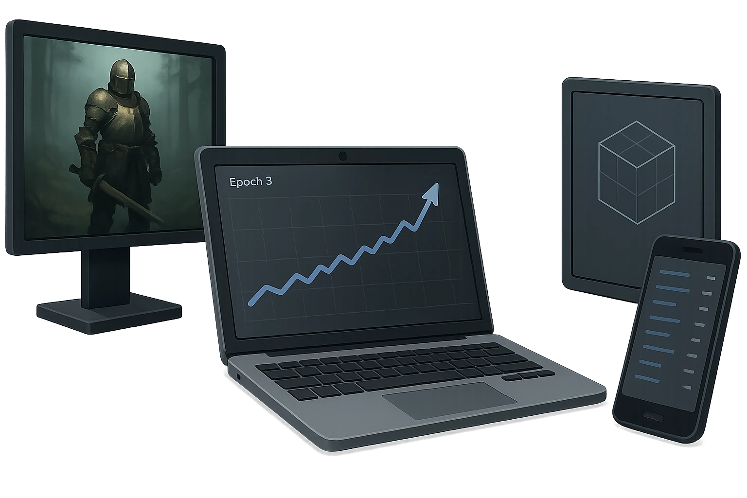 Image showing compatibility with various devices